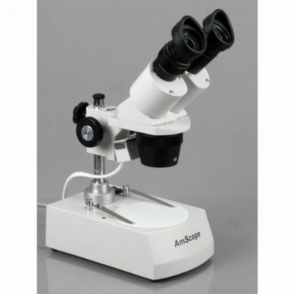 AmScope SE305R-PY Forward-Mounted Binocular Stereo Microscope, WF1...