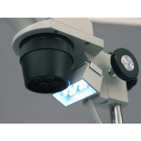 AmScope SE305R-PZ-LED Forward-Mounted Binocular Stereo Microscope,...