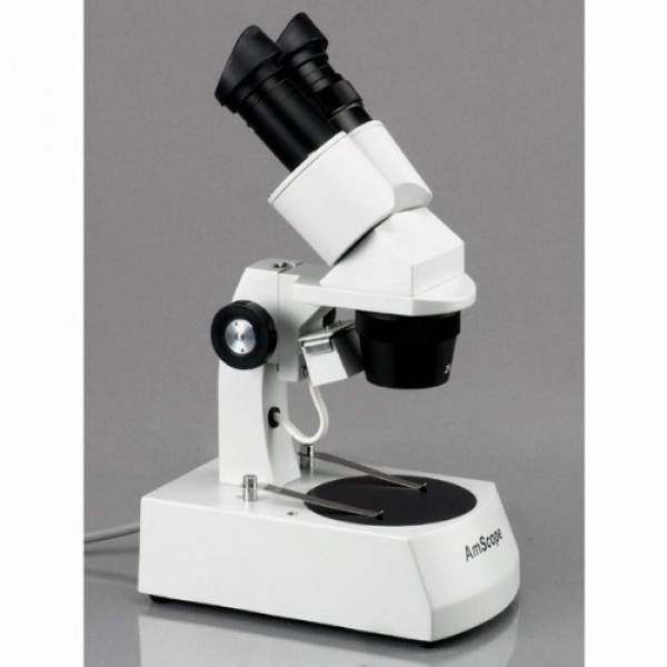 AmScope SE306-AZ-E Binocular Stereo Microscope, WF10x and WF20x Ey...