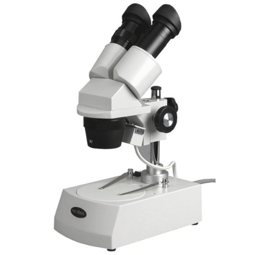 AmScope SE306-PZ Binocular Stereo Microscope, WF10x and WF20x Eyep...