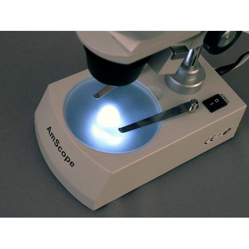 AmScope SE306R-PY-LED Forward-Mounted Binocular Stereo Microscope,...