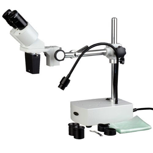 AmScope SE400X Professional Binocular Stereo Microscope, WF5x and ...
