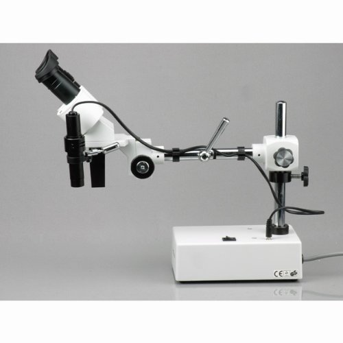AmScope SE420Z-E Digital Professional Binocular Stereo Microscope,...