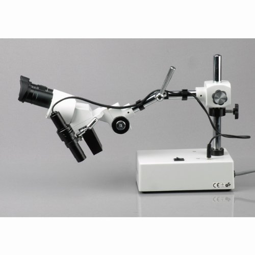 AmScope SE420Z-E Digital Professional Binocular Stereo Microscope,...
