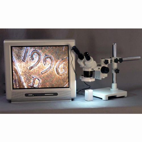 AmScope SW-3B13Z-FRL Binocular Stereo Microscope, WH10x Eyepieces,...