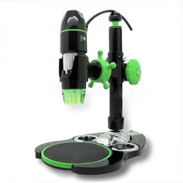 Amscope UBW500X0200M Digital 2MP USB Microscope, 5X-500X Magnifica...