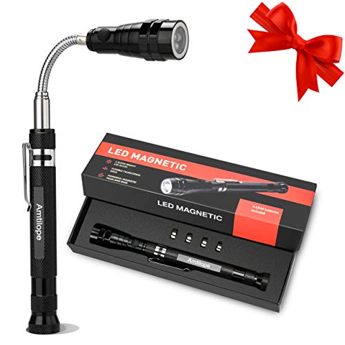 Gifts For Dad Fathers Day,Magnetic Pickup Tool with 3 LED Lights,T...