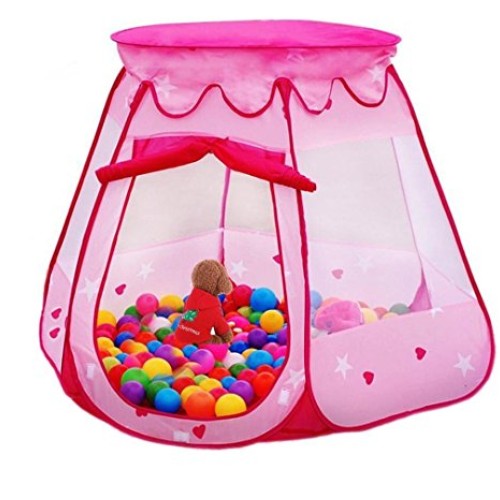 amtinyjoy Pink Princess Tent Indoor and Outdoor 1-8 Years Old Chil...