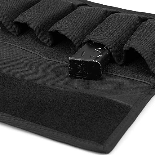 AMYIPO Tactical Pistol Magazine Storage Pouch 6 Mag Holder On...