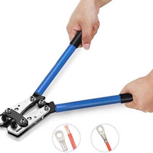 Amzdeal Lug Crimper Crimping Tool Battery Cable Crimper Tool Batte...