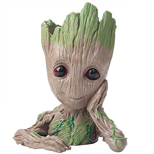 Flowerpot Treeman Baby Groot Succulent Planter Cute Green Plants F...