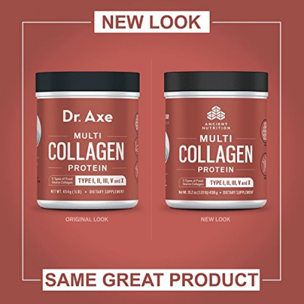 Ancient Nutrition Multi Collagen Protein Powder, High Quality, Gra...