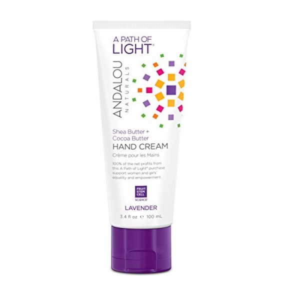 Andalou Naturals Lavender Hand Cream, 3.4 oz., Lavender Essential ...