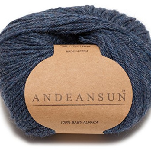 100% Baby Alpaca Yarn Weight #3 DK - Set of 3 - AndeanSun - Luxu...