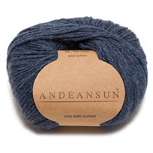 100% Baby Alpaca Yarn Weight #3 DK - Set of 3 - AndeanSun - Luxu...