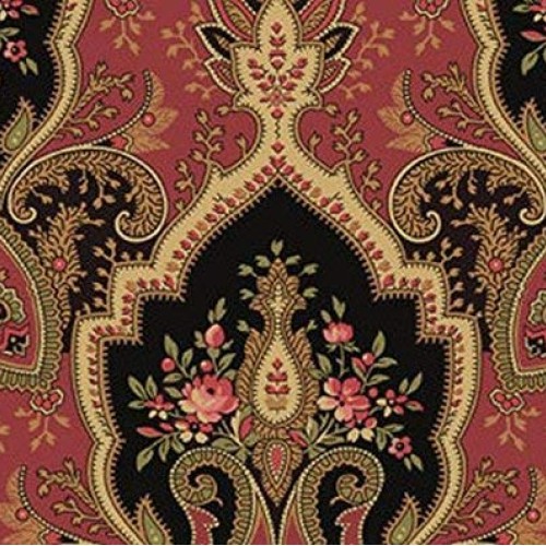 Andover Pinwheel Large Paisley Reproduction Fabric 7763R from Jo M...