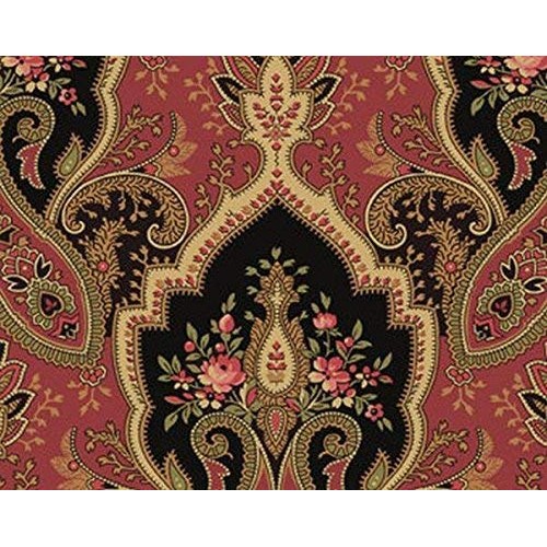 Andover Pinwheel Large Paisley Reproduction Fabric 7763R from Jo M...