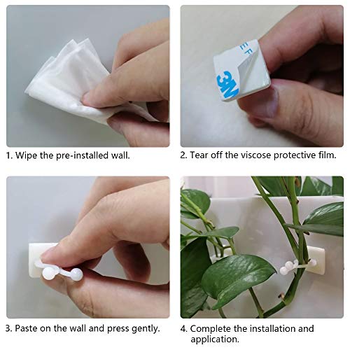 Plant Fixer,Invisible Wall Vines Fixture,Plant Climbing Wall Fixtu...