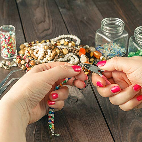 Anezus 4Pcs Jewelry Pliers Tool Set Includes Needle Nose Pliers, R...