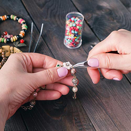 Anezus 4Pcs Jewelry Pliers Tool Set Includes Needle Nose Pliers, R...