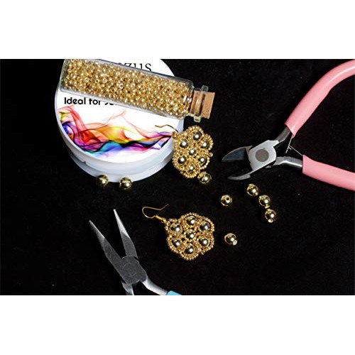 Anezus 7 Pcs Jewelry Pliers and Jewelry Beading Wire Tools Set Inc...