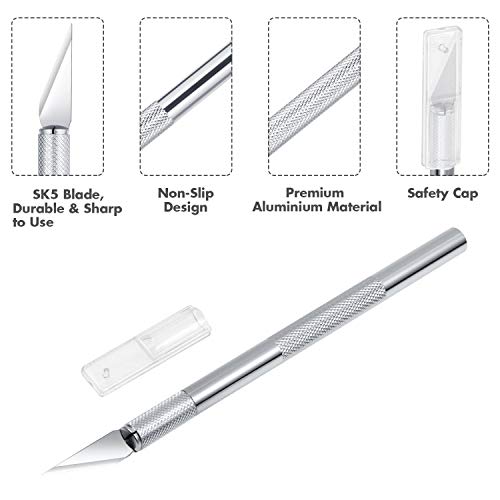 Anezus Craft Knife Precision Cutter and Self Healing Cutting Mat H...