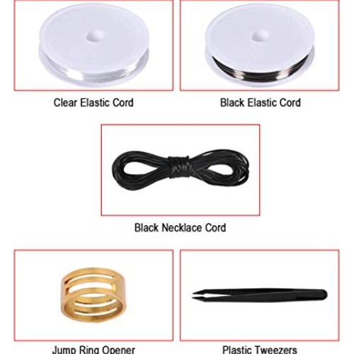 Anezus Jewelry Repair Kit with Jewelry Pliers, Jewelry Making Tool...