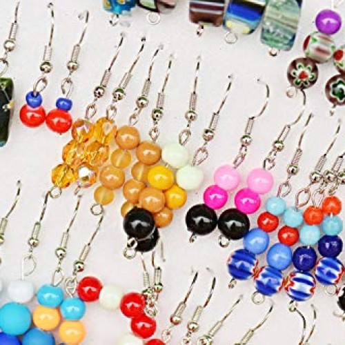 Earring Hooks, Anezus 1900Pcs Earring Making Supplies Kit with Fis...