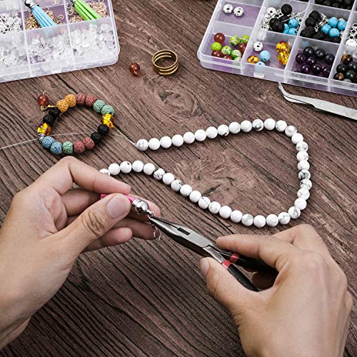 Earring Hooks, Anezus 1900Pcs Earring Making Supplies Kit with Fis...