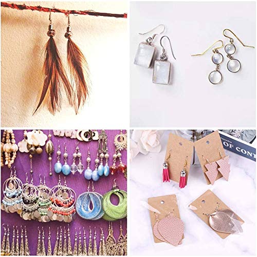 Earrings Hooks for Jewelry Making, Anezus 2000Pcs Earring Making S...