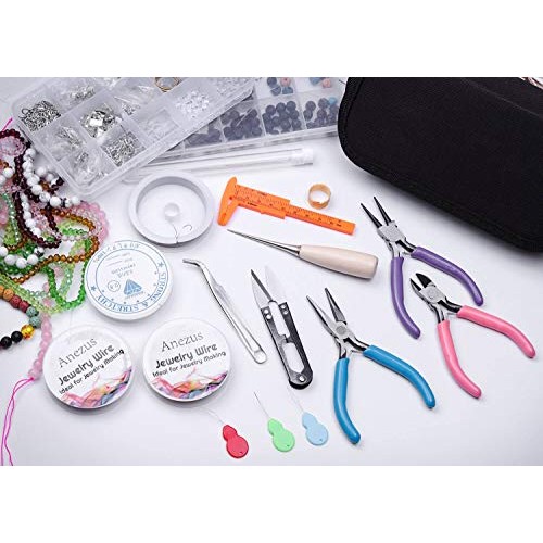 Jewelry Making Tools Kit, Anezus Jewelry Making Supplies Wire Wrap...