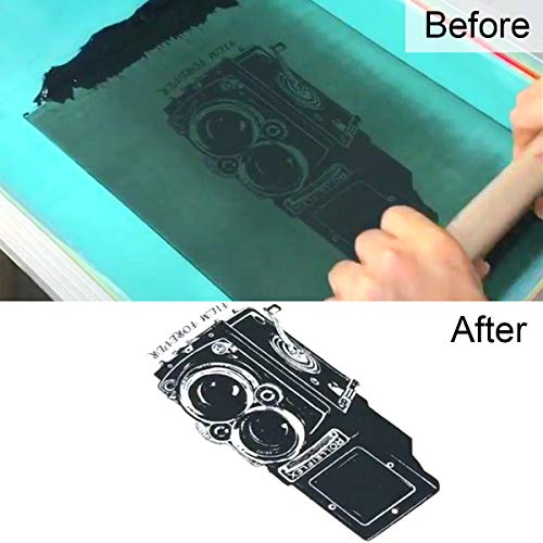 20 Pieces Screen Printing Starter Kit, Angela&Alex 10 x 14 Inch Wo...