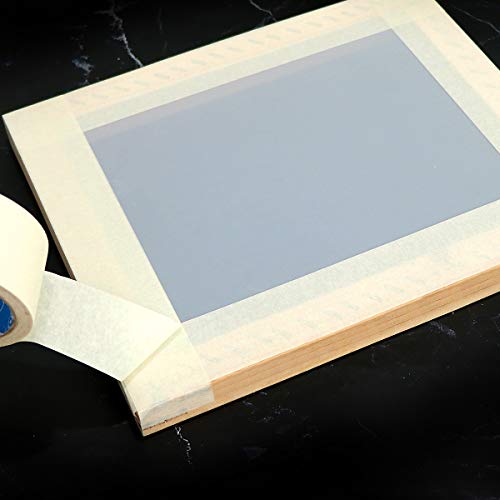 20 Pieces Screen Printing Starter Kit, Angela&Alex 10 x 14 Inch Wo...