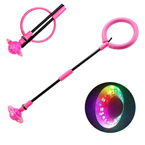 Flashing Jumping Ring Children Colorful Ankle Skip Jump Ropes Spor...