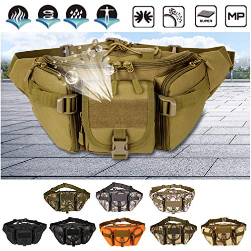 Ankeyeng Tactical Waist Pack Military Fanny Belt Pouch Travel Army...