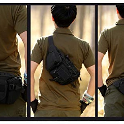 Ankeyeng Tactical Waist Pack Military Fanny Belt Pouch Travel Army...