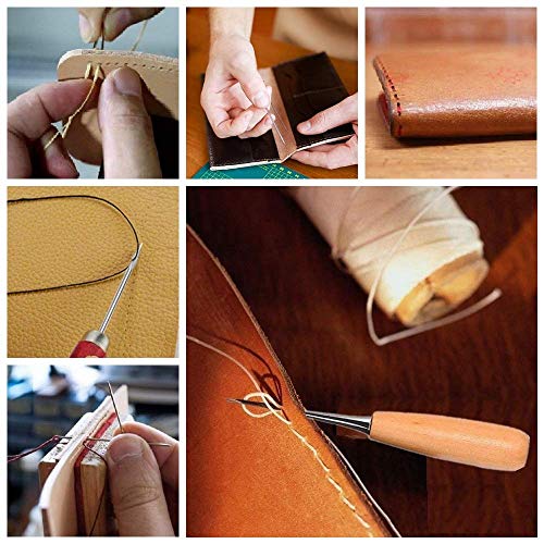 Upholstery Repair Kit,29 PCS Leather Repair Craft Tool Set 8Pcs Ha...