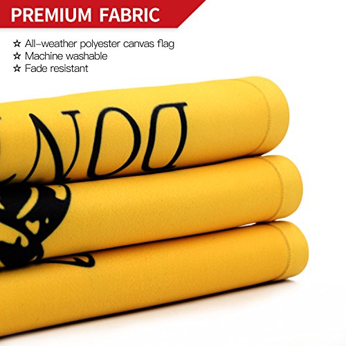 Anley |Double Sided| Premium Garden Flag, Dont Tread On Me Decorat...