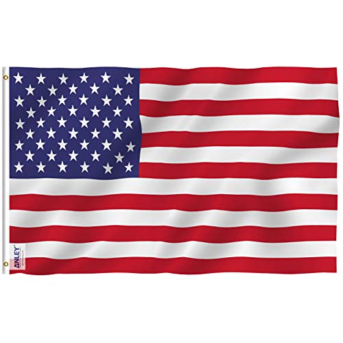 Anley Fly Breeze 3x5 Foot American US Flag - Vivid Color and UV Fa...