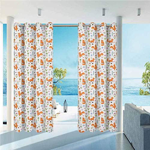 Anmaseven Fox Quality Curtains Outdoor Garden Shading Light Blocki...