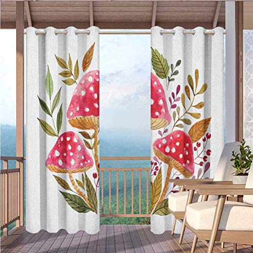 Nature OutdoorPrivacy Drapes for Outdoor Pergola/Patio/Balcony Aqu...
