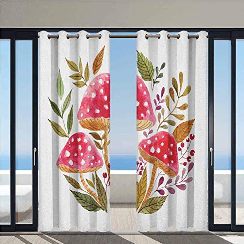 Nature OutdoorPrivacy Drapes for Outdoor Pergola/Patio/Balcony Aqu...