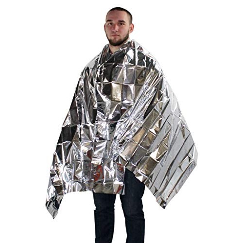 ANMEILU Emergency Mylar Thermal Blankets -Space Blanket Survival k...