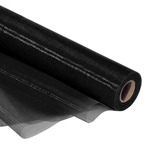 ANMINY 11 Inches x 28 Yards 85ft Organza Roll Sheer Fabric for A...