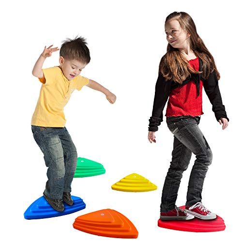 ANSAUCT Stepping Stones for Kids, Balance Stepping Stones River St...