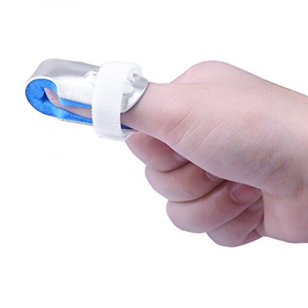 Finger Splints: 3-Size Pack Made for Finger Knuckle Immobilization...
