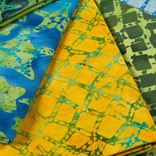 Anthology Batiks Under The Sea Novelty Fat Quarter Bundle Multi