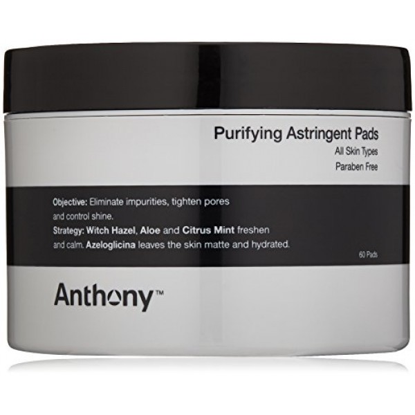 Anthony Logistics for Men Purifying Astringent Pads