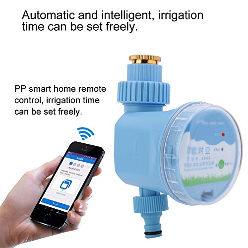Irrigation Timer, Electronic Wi-Fi Remote Control Automatic Garden...