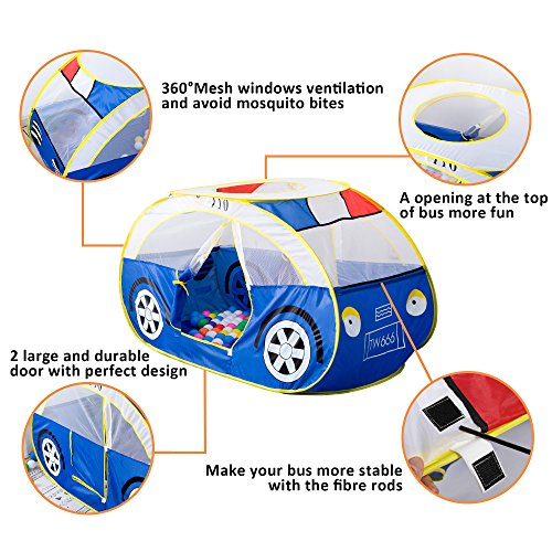 Anyshock Large Kids Play Tent, Waterproof Indoor and Outdoor Cute ...
